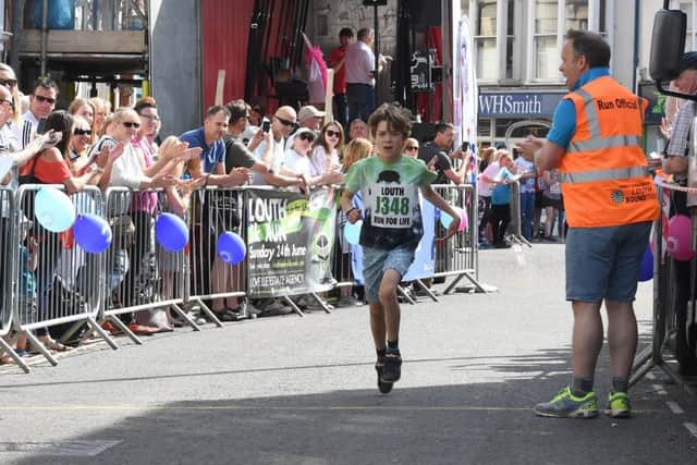 The first youngster to finish was Oscar Lumb.